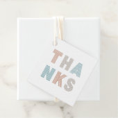 バースデーパーティー かわいい ありがとう。楽しい & カラフルな ギフト フェイバータグ (インサイチュ)