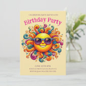 バースデーパーティー – サニースマイル 招待状 (スタンド正面)