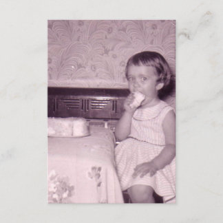 バースデーパーティ招待状のヴィンテージの写真 招待状