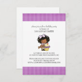 バースデーパーティ招待状 招待状 (正面/裏面)