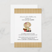 バースデーパーティ招待状 招待状 (正面/裏面)