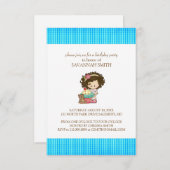 バースデーパーティ招待状 招待状 (正面/裏面)