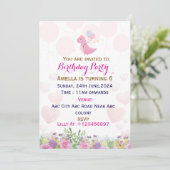 バースデーパーティ招待状 招待状 (スタンド正面)