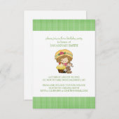 バースデーパーティ招待状 招待状 (正面/裏面)