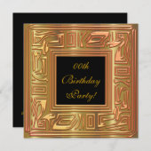 バースデーパーティ招待状 招待状 (正面/裏面)