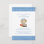 バースデーパーティ招待状 招待状 (正面/裏面)