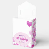 バースデーフェアリープリンセス ピンクハーツ ファッションスケッチ フェイバーボックス (オープン)