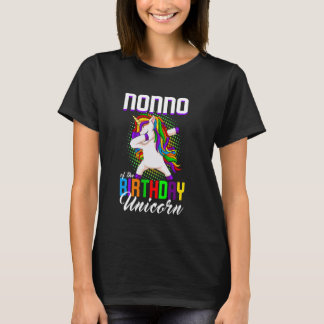 バースデープリンセスユニコーンのダビングノンノ Tシャツ