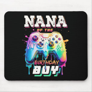 バースデーボーイのナナ マッチング ビデオ ゲーム 誕生日 マウスパッド