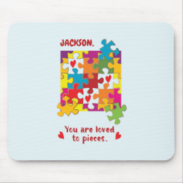 バースデーボーイパズル Love to Pieces マウスパッド