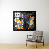 バースデーボーイ モンスター トラック おそろいの ファミリー タペストリー (インサイチュ(横))