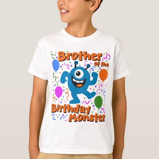 バースデーモンスターの兄・お兄ちゃん Tシャツ (正面)