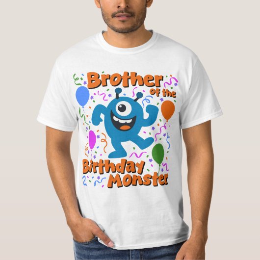 バースデーモンスターの兄 Tシャツ (正面)