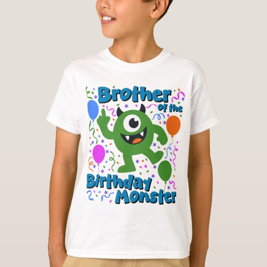 バースデーモンスターの兄 Tシャツ (正面)