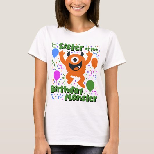 バースデーモンスターの姉 Tシャツ (正面)