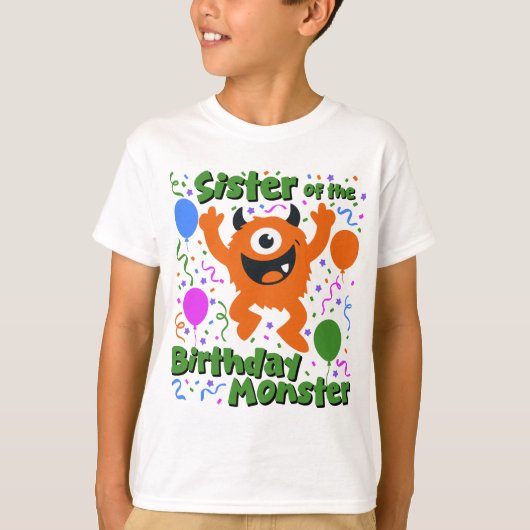 バースデーモンスターの姉 Tシャツ (正面)