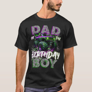 バースデーモンスタートラック ファミリーマッチングパパ Tシャツ