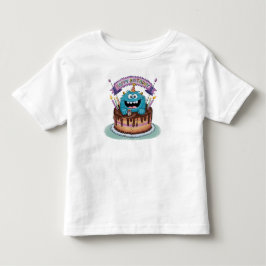 バースデーモンスター トドラーTシャツ