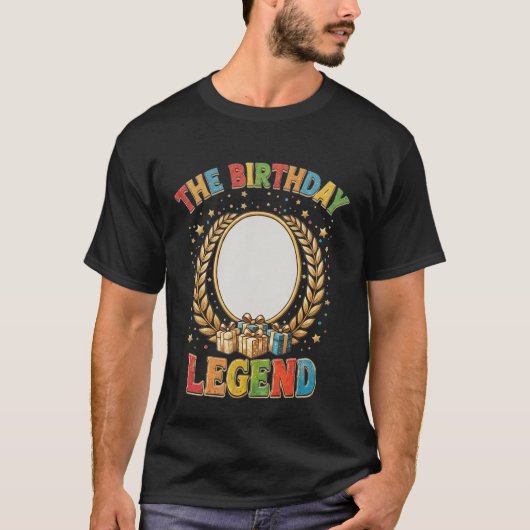 バースデー伝説の名入れTシャツ Tシャツ (正面)