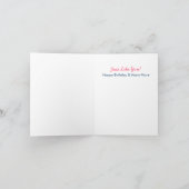 バースデー・カードどんな美しい カード (内部)