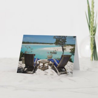 バースデー・カードは最前列に坐ります カード