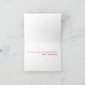 バースデー・カードは繁栄します カード (内部)