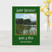 バースデー・カードを採取する願いを作って下さい カード (黄色い花)