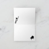 バースデー・カード愛音楽金ゴールド カード (内部)