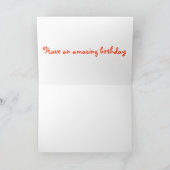 バースデー・カード カード (内部)