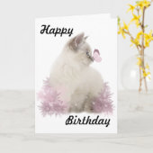 バースデー・カード カード (黄色い花)