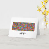 バースデー・カード カード (黄色い花)