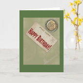 バースデー・カード カード (黄色い花)