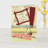 バースデー・カード カード (黄色い花)