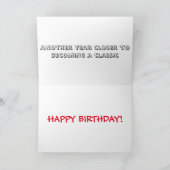 バースデー・カード カード (内部)