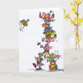 バースデー・カード カード (黄色い花)