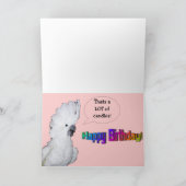 バースデー・カード カード (内部)