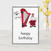 バースデー・カード カード (黄色い花)