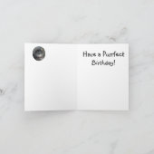 バースデー・カード-マーリン猫 カード (内部)