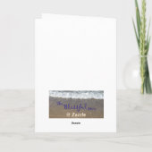 バースデー・カード--Coton犬 カード (裏面)