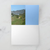 バースデー・カード- Kaikouraのオーシャンサイド、ニュージーランド カード (内部)