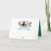 バースデー・カードW/Cuteのバセット犬の子犬の登山階段 カード (裏面)