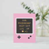 バースデー ゲームボーイ 友情 レベルアップ  ポストカード (スタンド正面)