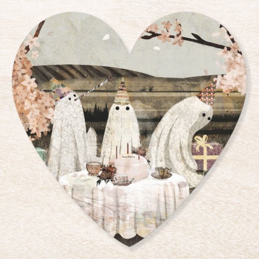 バースデー・ゴースト ペーパーコースター (正面)