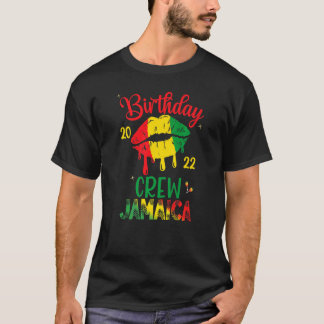 バースデー ジャマイカ ガール 30代 50代 パーティー 衣装 マッチ Tシャツ