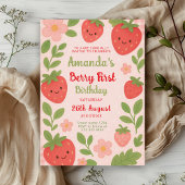 バースデー・ストロベリー・セレブレーション 招待状