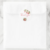 バースデー テーマ サンクス カード | ステッカー (バッグ)