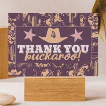 「バースデー・ハバラバリー」西部カウガール・バースデー