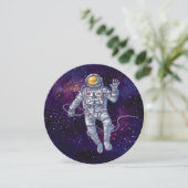 バースデー.星と宇宙の宇宙飛行士銀河系。 招待状 (スタンド正面)