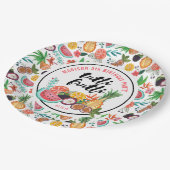 バースデー | Tutti Frutti |紙パーティープレート ペーパープレート (アングル)