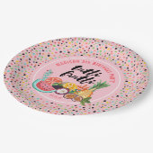 バースデー | Tutti Frutti |紙パーティープレート ペーパープレート (アングル)